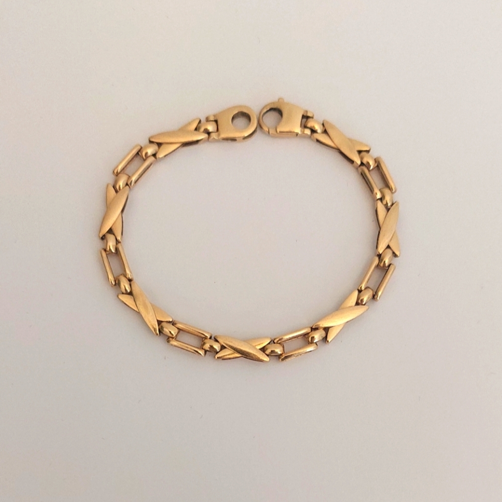 14 KGold Chain Bracelet